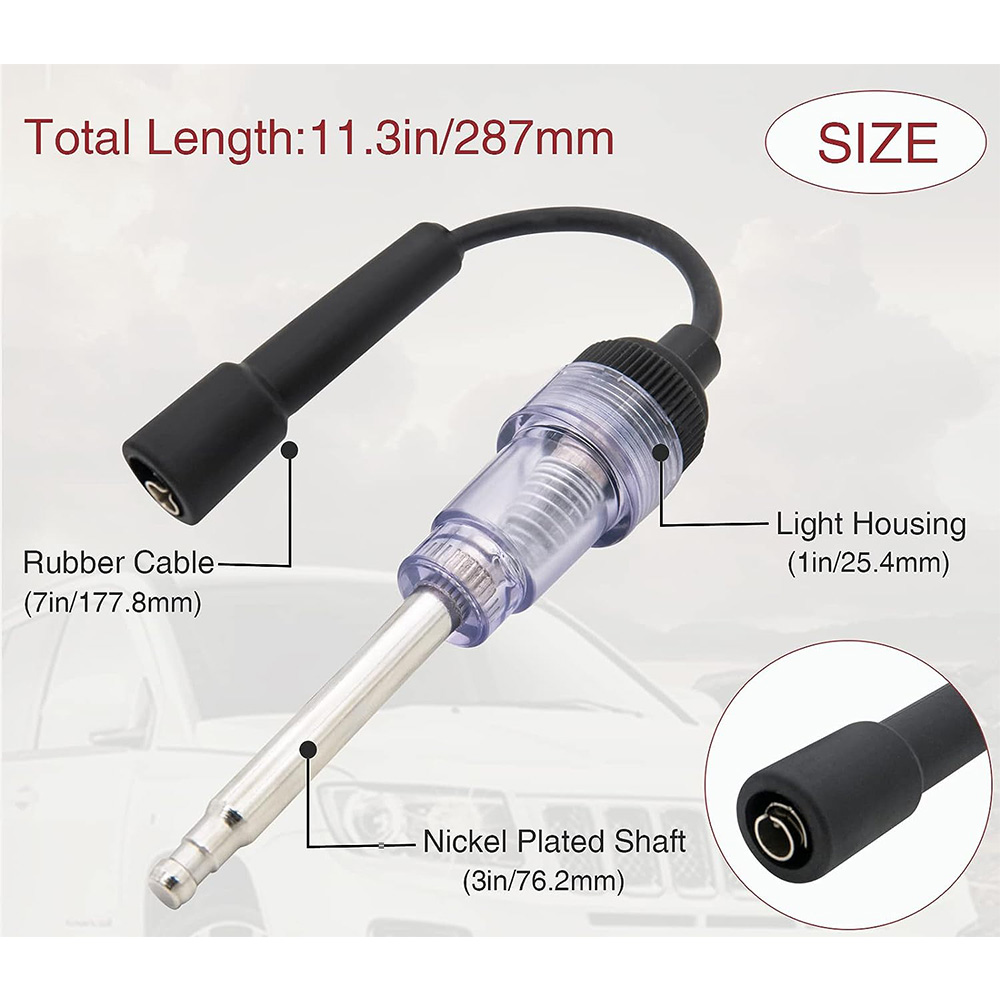 2 Pcs Car Auto Spark Plug Test - Auto Repair Shop Equipment 评论和价格