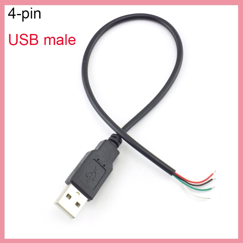 4Pins Diy USB Male Jack Connec - Transmission Jack Adapter 评论和价格