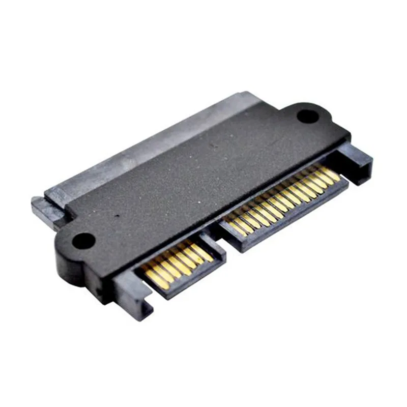 1pc SATA 22 Pin 7+15 Male Plug - Transmission Jack Adapter 评论和价格