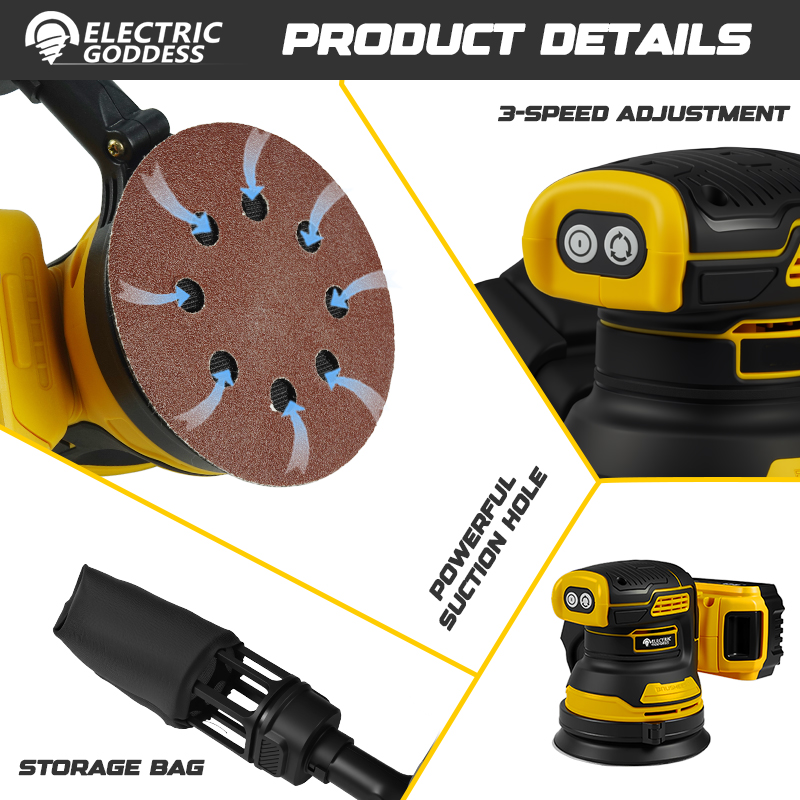 Electric Goddess Brushless San - Orbital Polisher Da 评论和价格