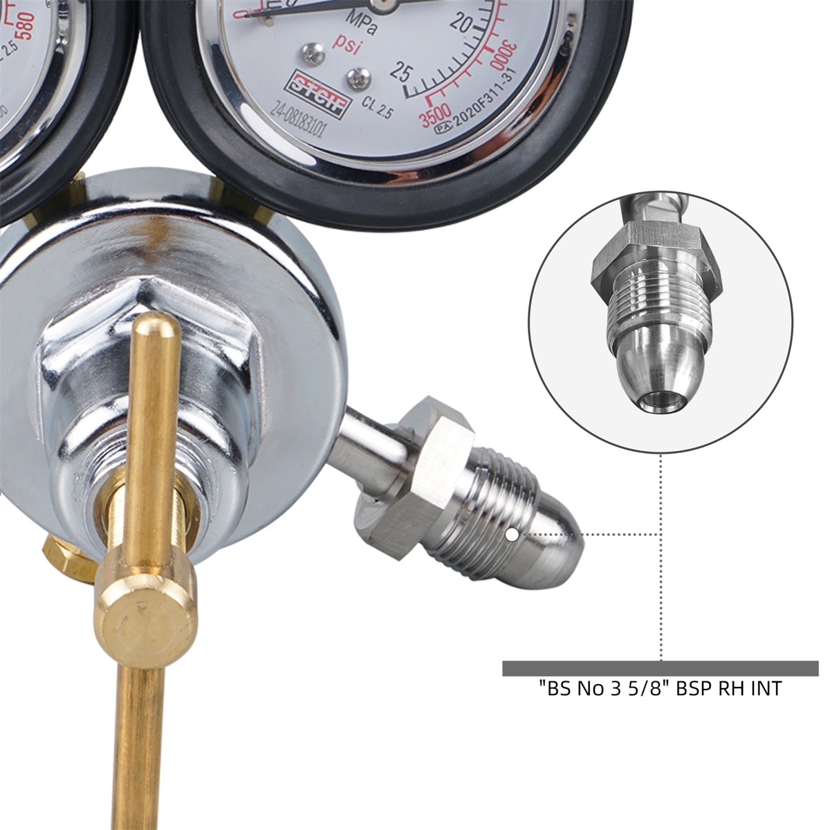 600psi Nitrogen Regulator Nitr - Exhaust Pipe Expander 评论和价格