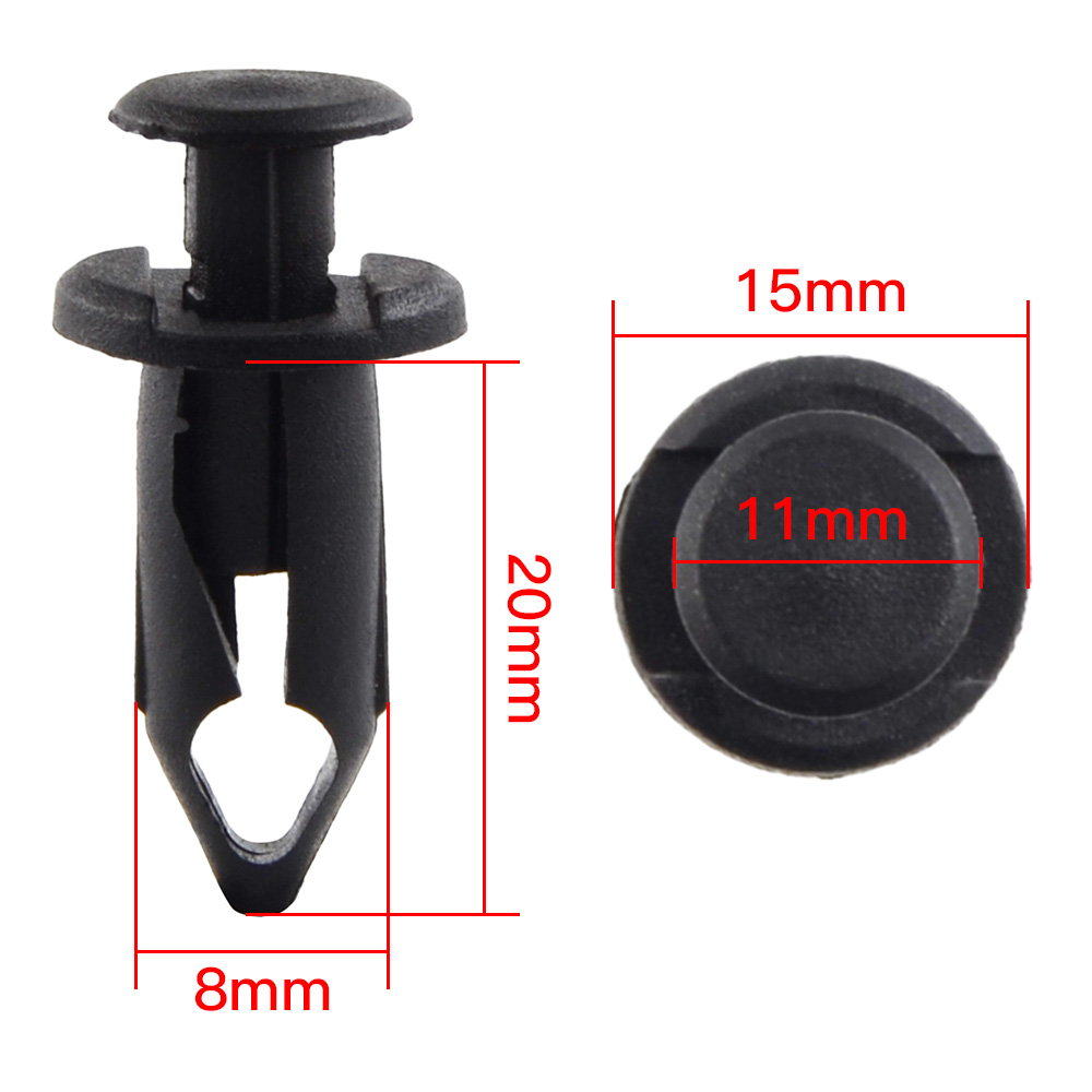 100 PCS Fender Clip Body Rivet - Exhaust Pipe Expander 评论和价格