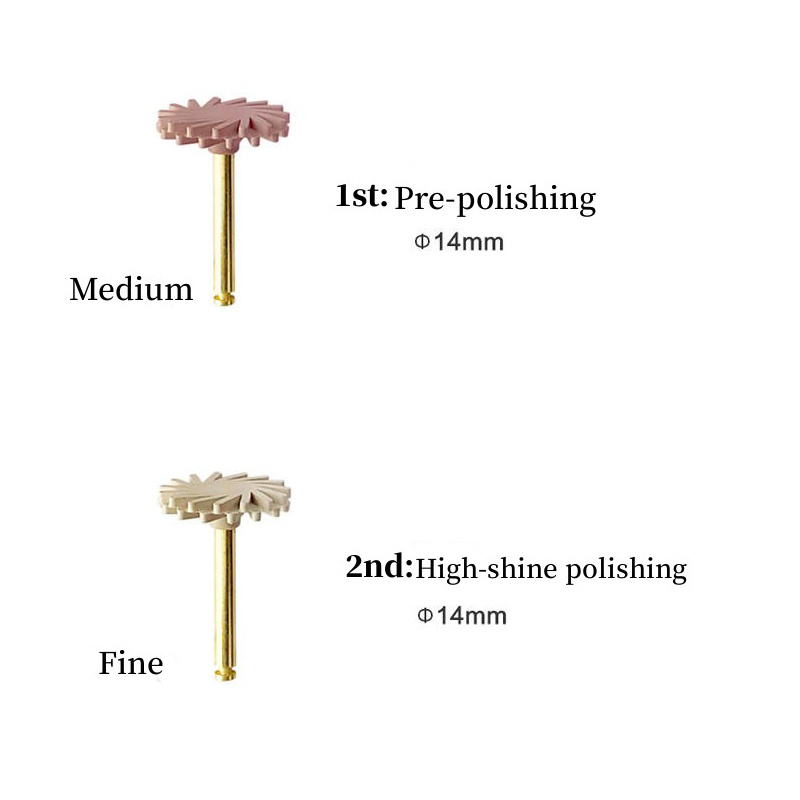 6/8Pcs Dental Rubber Polisher  - Orbital Polisher Da 评论和价格